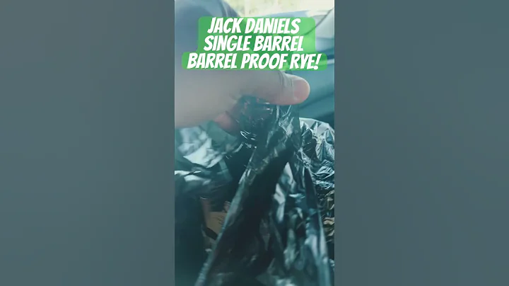 Jack Daniels Single Barrel Barrel Proof Rye! #bourbon #whiskey #whiskeytube #rye #ryewhiskey