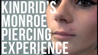 Kindrid's Monroe Piercing Experience | UrbanBodyJewelry.com