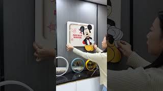Amazing Hidden Electrical Panel Design! ⚡😲 You Won't Believe What's Behind This Wall Decor! 👀🏠