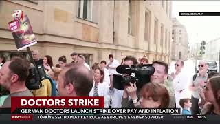 German doctors launch strike over pay and inflation