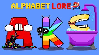 Alphabet Lore (A - Z...) But Something is WEIRD - ALL Alphabet Lore Meme #7 | GM Animation