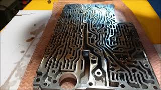 C55 722.6 transmission valve body pull apart and clean  Pt 3