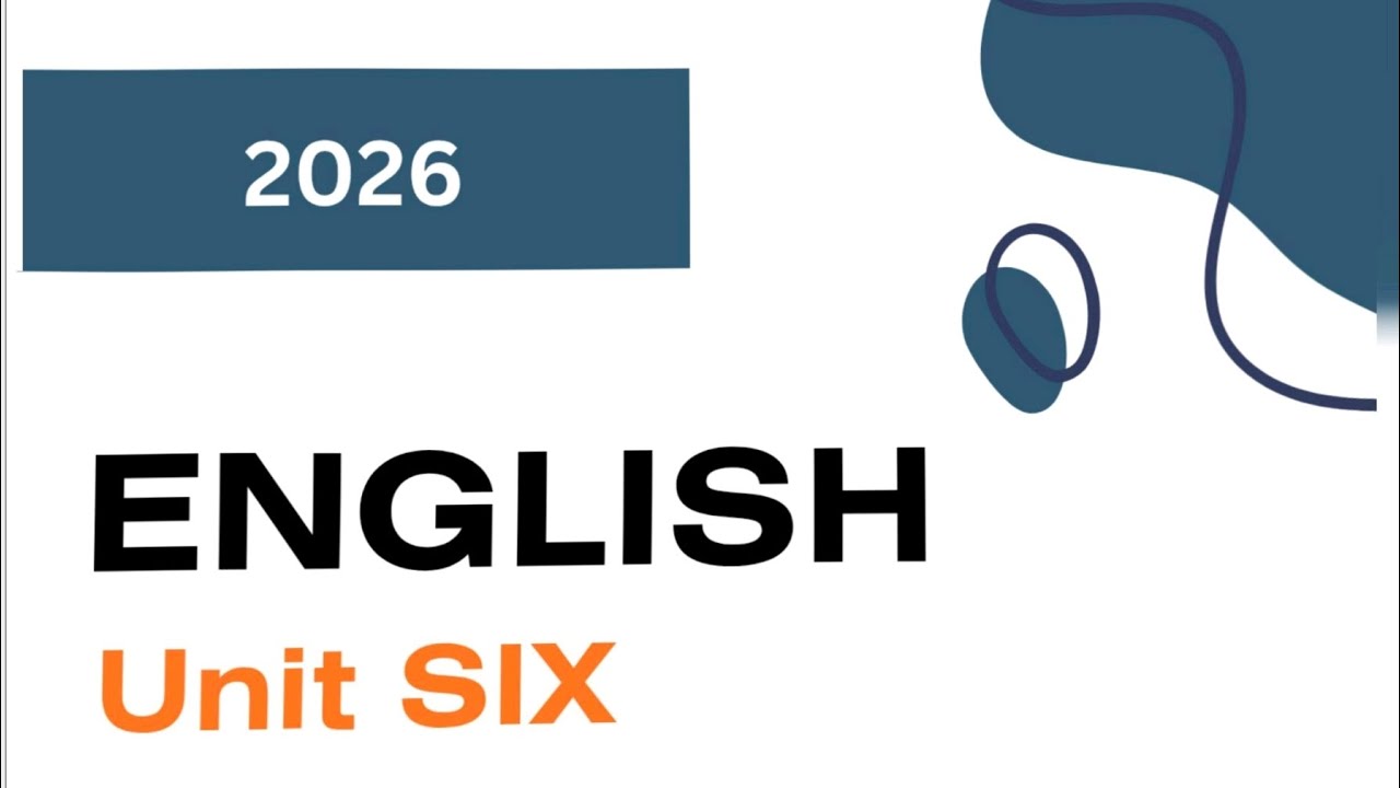 يونت6/المبني للمجهول Passive Voice/ سادس اعدادي نور باجلان 