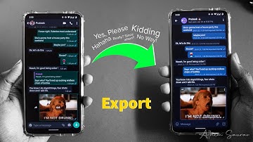 How to Export Whatsapp Message to Telegram in 2 Minutes || Telegram v7.4