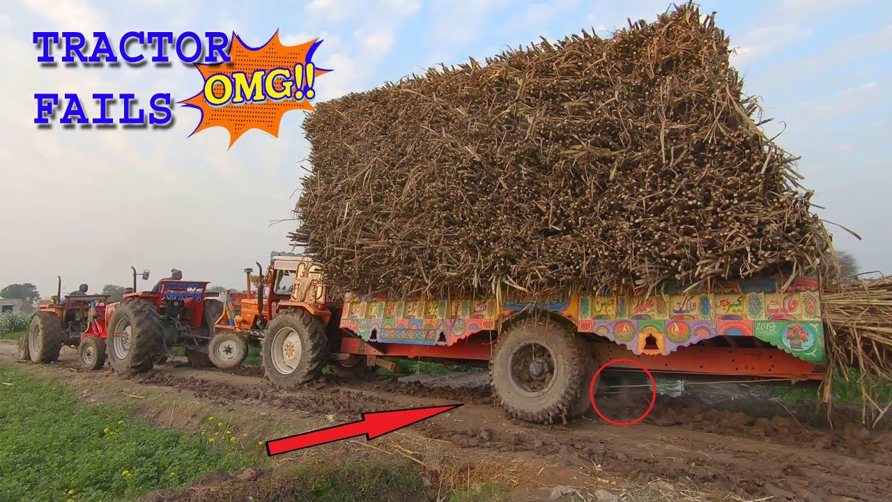 Bad Day At Work Tractor Pulling Fails Incident |Tractor Fails ...