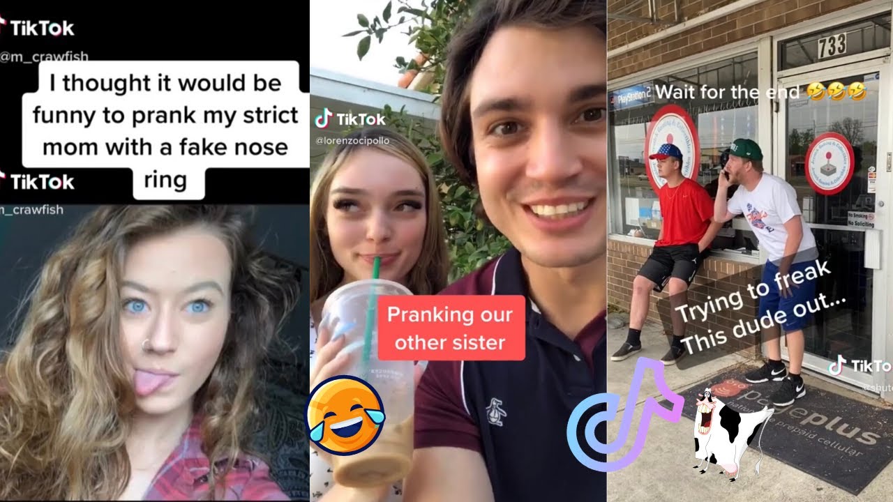 ULTIMATE FUNNY TIKTOK PRANKS GONE WRONG 2020🤣🤣 LOL Prank Compilations ...