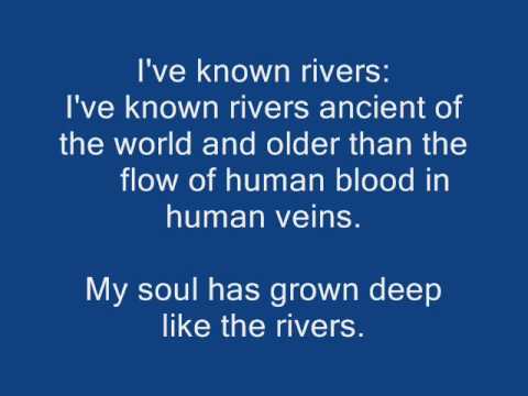 a critique of the negro speaks of rivers by langston hughes Langston hughes negro is quite a rare and popular topic for writing an essay new topic a dream deferred langston hughes analysis negro speaks of rivers' by langston hughes, 1921 in this poem, 'the negro speaks of rivers'. a critique of the negro speaks of rivers by langston hughes Langston hughes negro is quite a rare and popular topic for writing an essay new topic a dream deferred langston hughes analysis negro speaks of rivers' by langston hughes, 1921 in this poem, 'the negro speaks of rivers'.