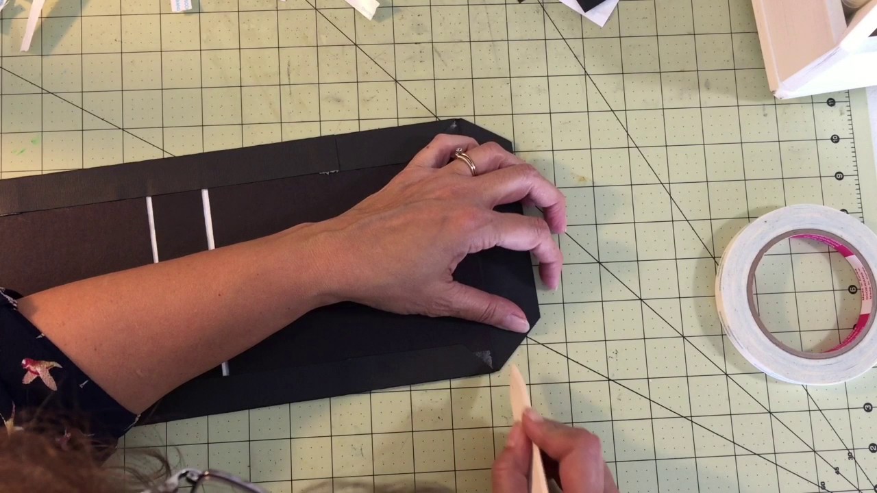 scrapbooking tiendas Trifold Mini Album Tutorial PT 2