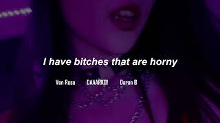 DAARKO! & Von Rose - LET IT GO! feat. Daren B & DeeKay [Official Video Lyrics]