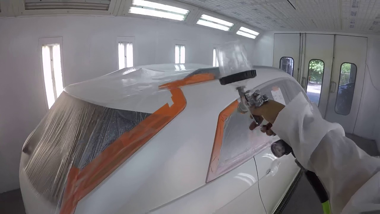 Applying Limco 4100 clear coat YouTube