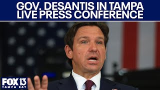 Governor DeSantis in Tampa