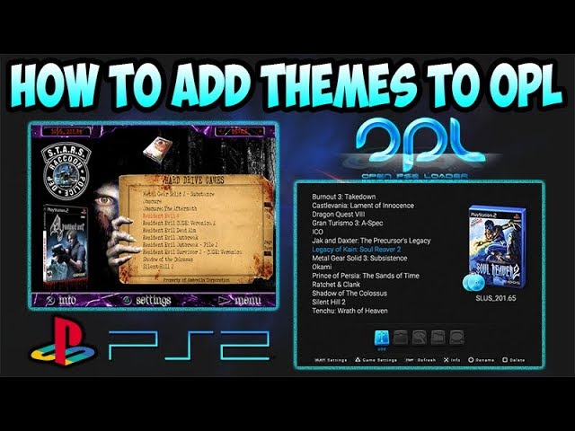 PS2 - SIMPLEMC OPL Theme (Updated)