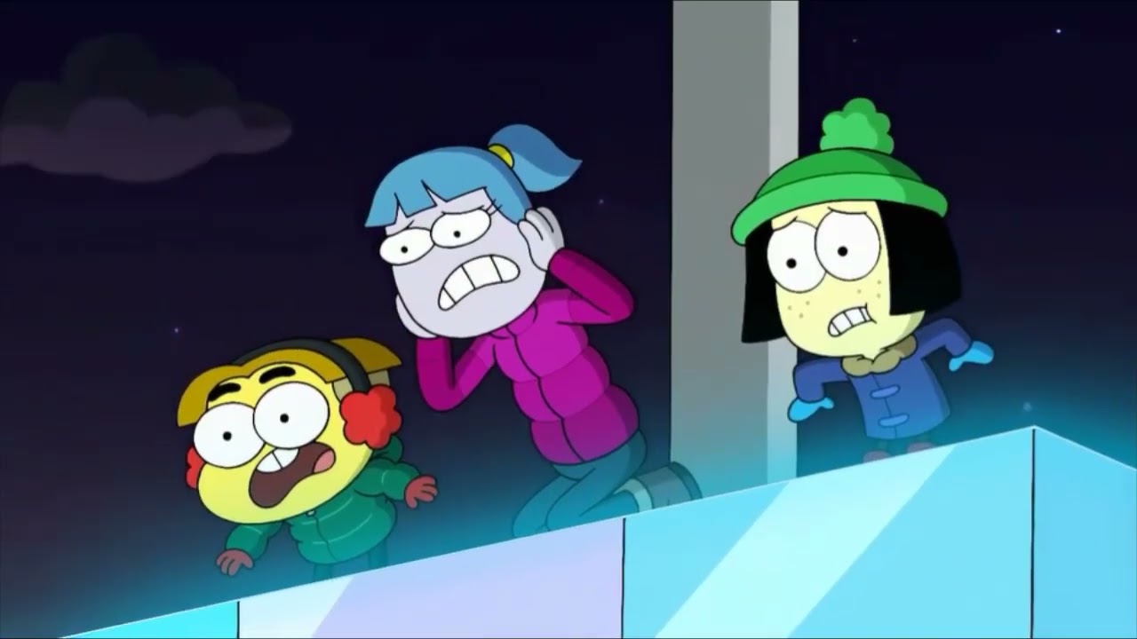 Cricket, Tilly, and Gloria make Time Circle Cube drop several minutes early