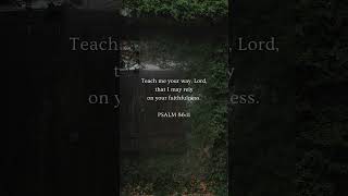 Verse of the Day | Psalm 86:11