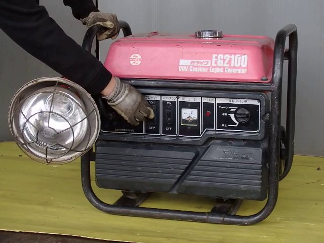 新ダイワ☆発電機☆EG2100☆テスト - YouTube
