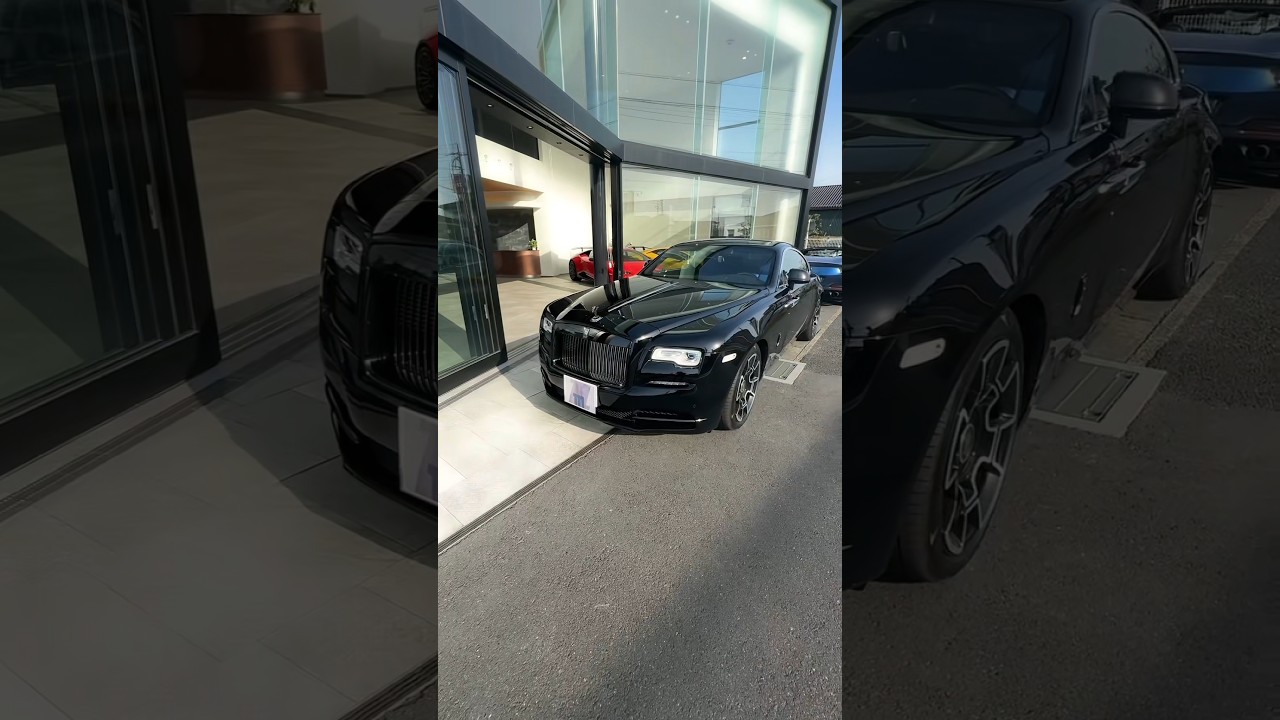 Luxury in Motion | Rolls-Royce Wraith Black Badge Interior Perfection