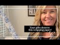 Your gifts deserve this wrapping paper!