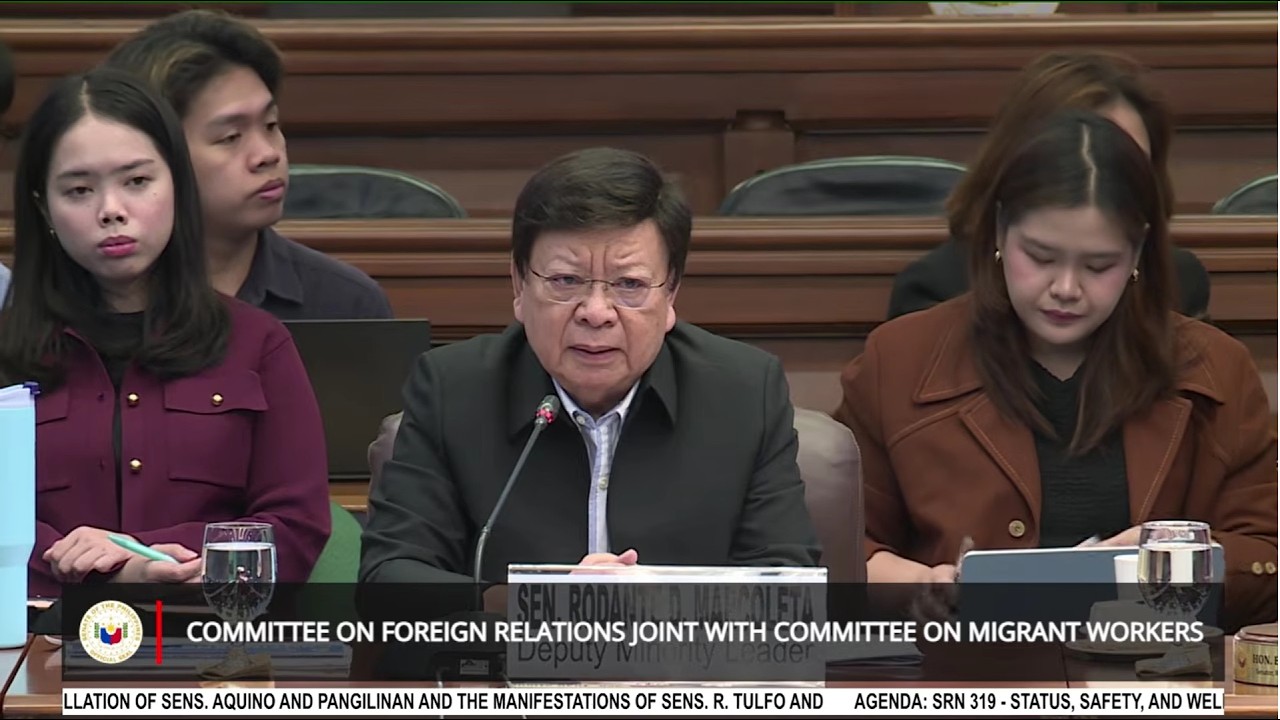 LIVE: Senate Inquiry on Status, Safety, and Welfare of Filipinos in Middle Eastern States