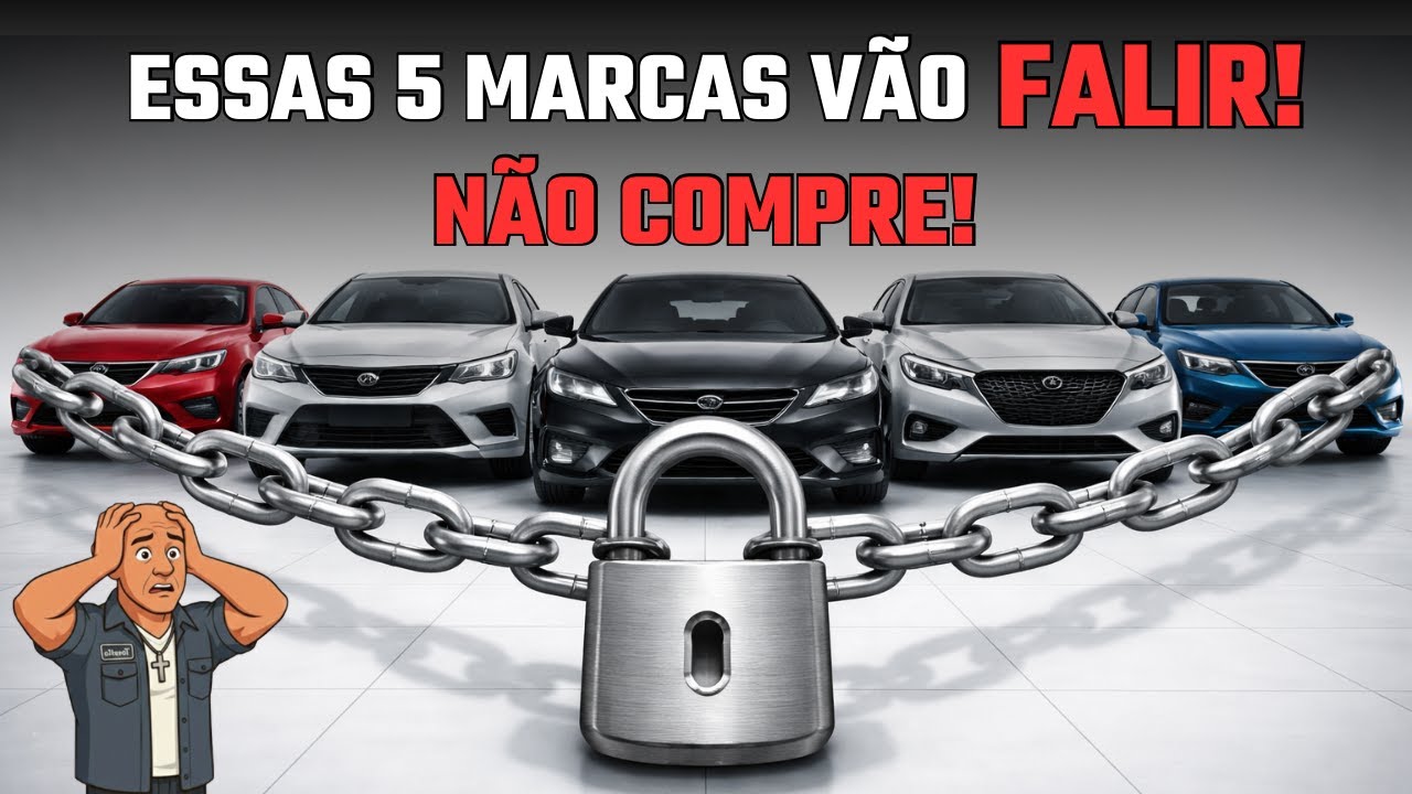 5 MARCAS à beira da FALÊNCIA – A CRISE QUE AMEAÇA GIGANTES (NÃO COMPRE EM 2026)