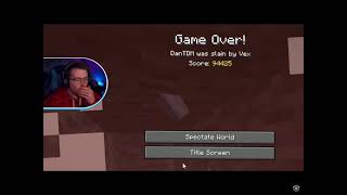 DanTDM Hardcore Death but rage...