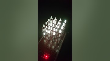 charliplex 4x4x4 rgb led cube