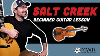 Salt Creek - Beginner Guitar Lesson!