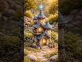 🌿✨A Tiny Magical House in the Forest #MiniatureBuilding #CozyFantasy #QuietBuild