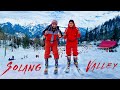 बुरी तरह फिसले इससे 😨 solang valley adventure ||  HP-140