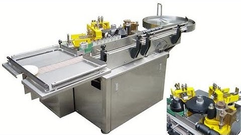 Automatic round bottle paste label applicator wet glue labeling machine клей маркировки машины