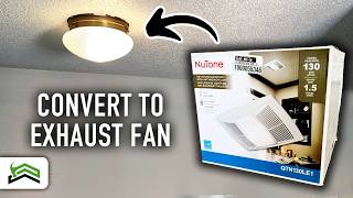 Bathroom Exhaust Fan Install | DIY Bathroom Remodel