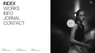 AWWWARDS FULL-SCREEN MENU NAVIGATION (NEXT.JS & MOTION)