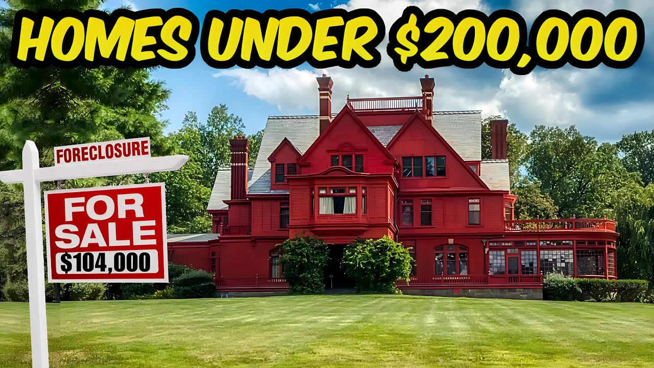 Affordable Mansions Anyone Can Buy For Under $200,000