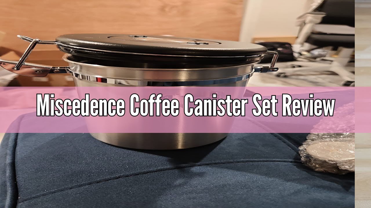 Miscedence Coffee Canister Set Review