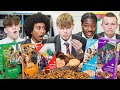 British highschoolers try girl scout cookies for the first time