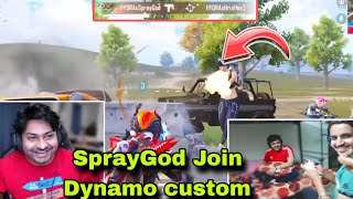 When HydraSprayGod Join DYNAMO Custom Room HYDRA Vs HYDRA 🔥Fun