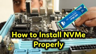 How To Install Nvme Ssd In Motherboard