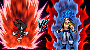 Dark Shadic V2 OP (New) VS Gogeta V3.5 OP (all form) in Jump Force Mugen
