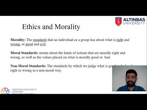 ADV314:  2.   What is ethics
