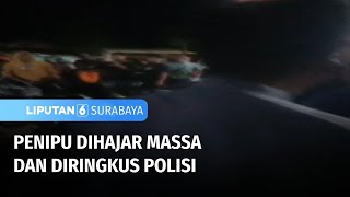 Aksi Warga Menghajar Penipu yang Menggelapkan Sebuah Motor | Liputan 6 Surabaya screenshot 2