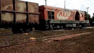 Trem da ALL manobrando no pátio do Grupo ATT em Londrina/PR
Trem da ALL manobrando no pátio do Grupo ATT na zona oeste de Londrina/PR em 25/05/15. Trem da ALL manobrando no pátio do Grupo ATT em Londrina/PR