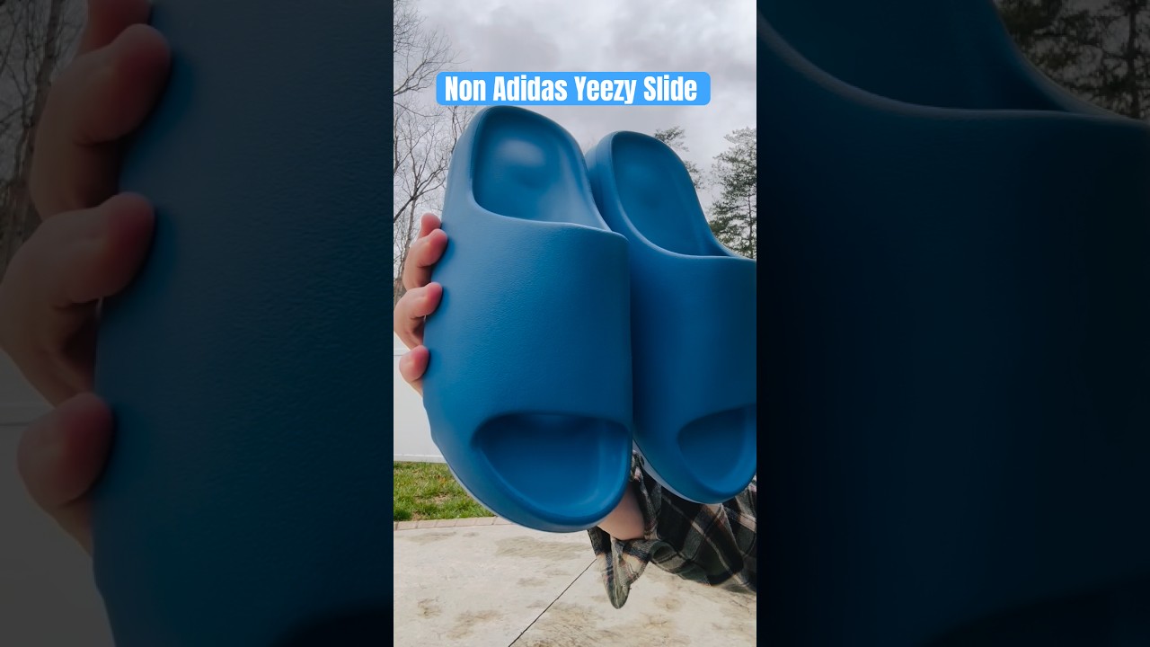 Yeezy - YS 01 - Blue - Does the New Yeezy Slide Compete with
