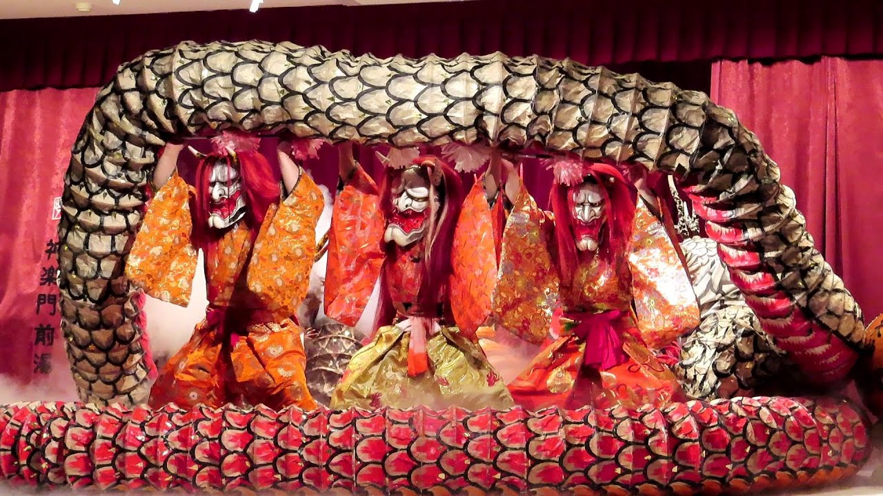 ひろしま安芸高田神楽【二所の朝廷】2021.4.24 天神神楽団