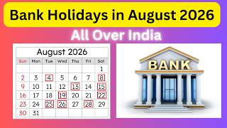 Bank Holidays in August 2026