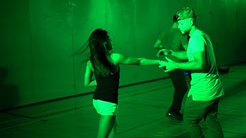 Charles Espinoza and Danielle Felices Social dancing @CZKBC 2018