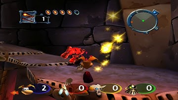 Rayman M/Arena (PS2) glitch - Bypass 5 point limit (better quality)