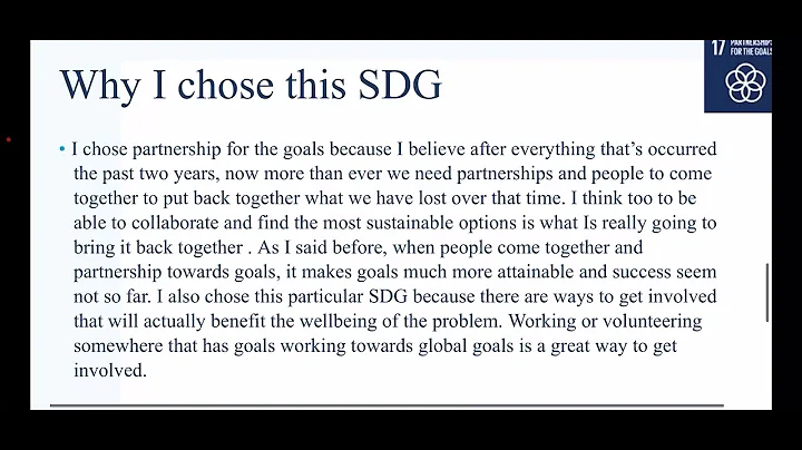 Goal 17 partnerships for the goals done