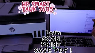 How To Scan with HP Smart Tank To Computer, Print and Save PDF Review
