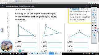 Classify Triangles by Angles (1)