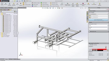 SOLIDWORKS 2015 Sneak Peek: Costing for Weldments