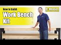 How to build 2x4 basics workbench legs  instructional